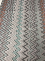 Geometric Chevron Pattern Fabric by the Metre -