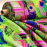 Baroque Pattern Fabric by Metre - Whotex Fabrics London