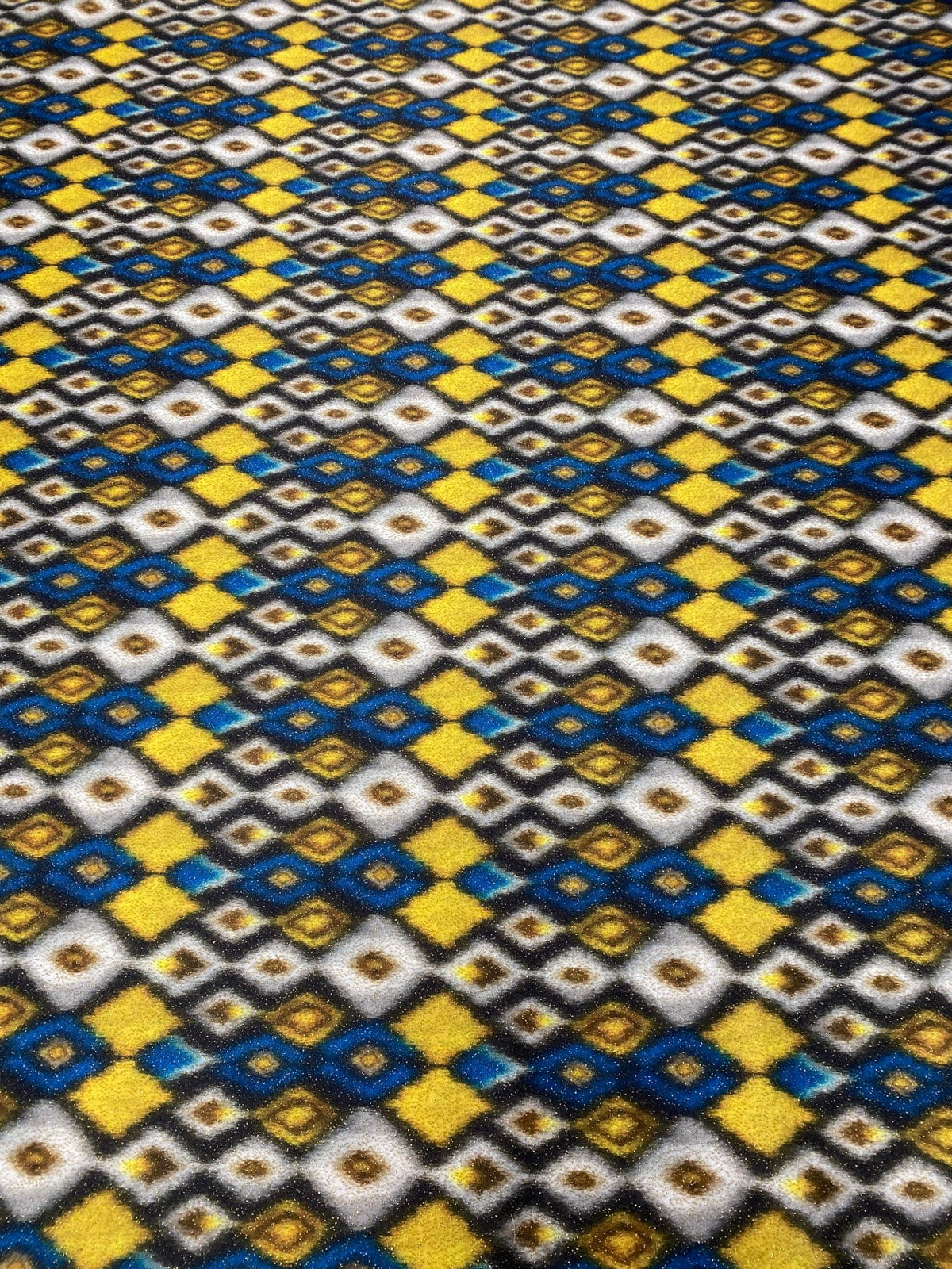 Diamond Lurex Fabric by the Metre - Whotex Fabrics London