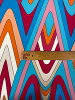 Geometric Print Fabric by the Metre - Whotex Fabrics London
