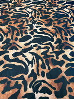 Leopard Pattern Upholstery Fabric by the Metre - Whotex Fabrics London