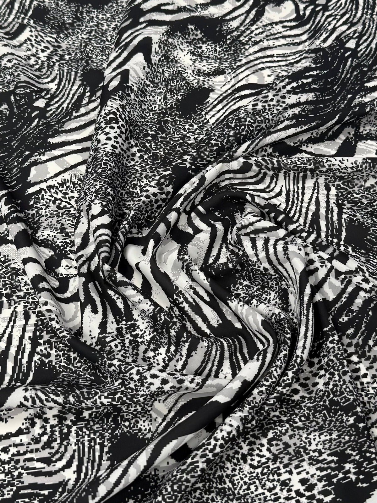 Monochrome Animal Print Fabric by the Metre - Whotex Fabrics London