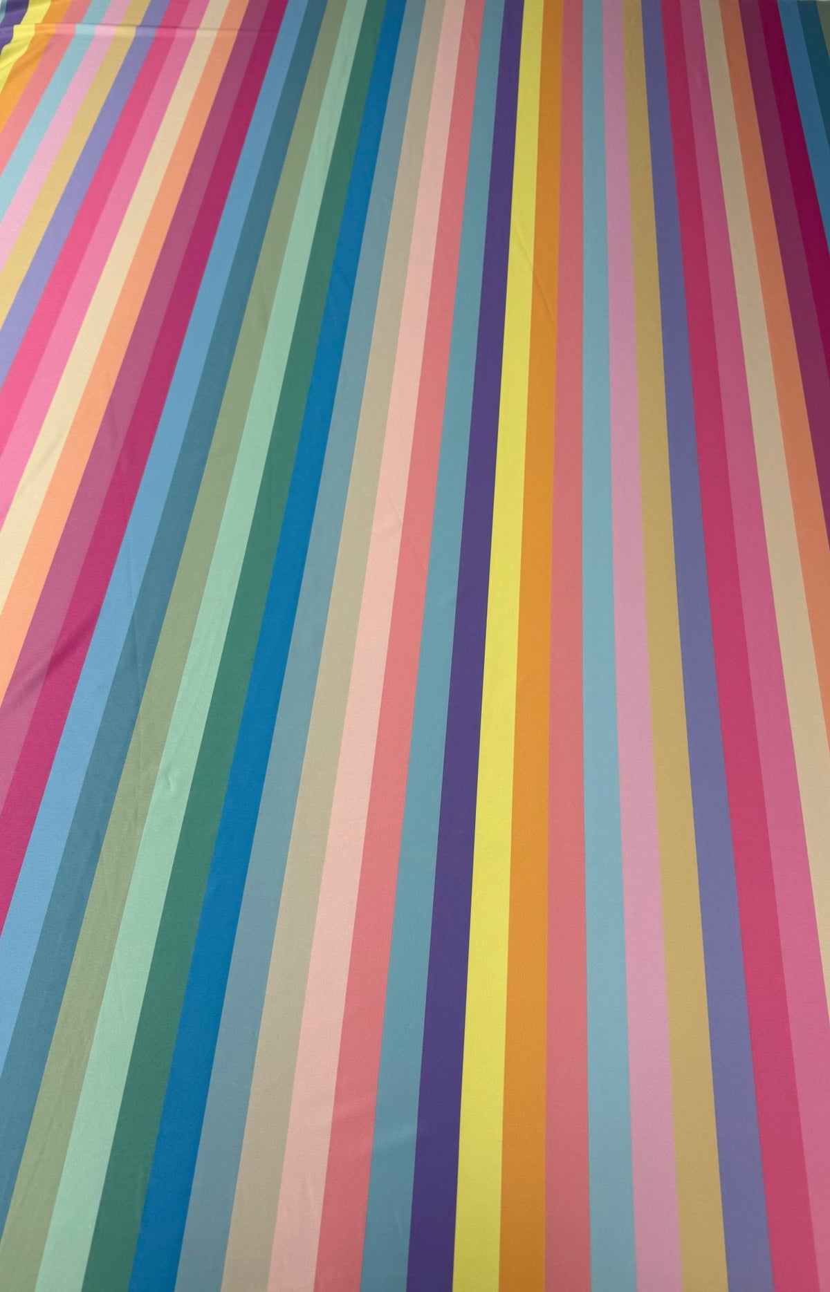 Multicolour Stripe Fabric by the Metre - Whotex Fabrics London