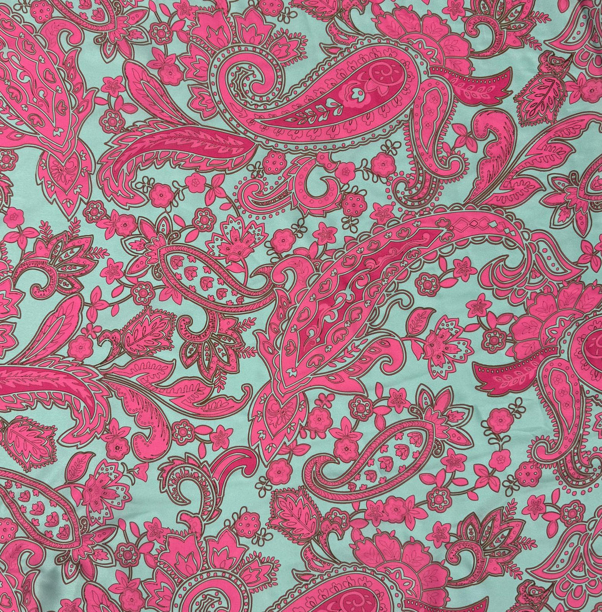 Paisley Pattern Fabric – Custom Printed Fabric, Choose Material by Metre - Whotex Fabrics London