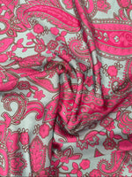 Paisley Pattern Fabric – Custom Printed Fabric, Choose Material by Metre - Whotex Fabrics London