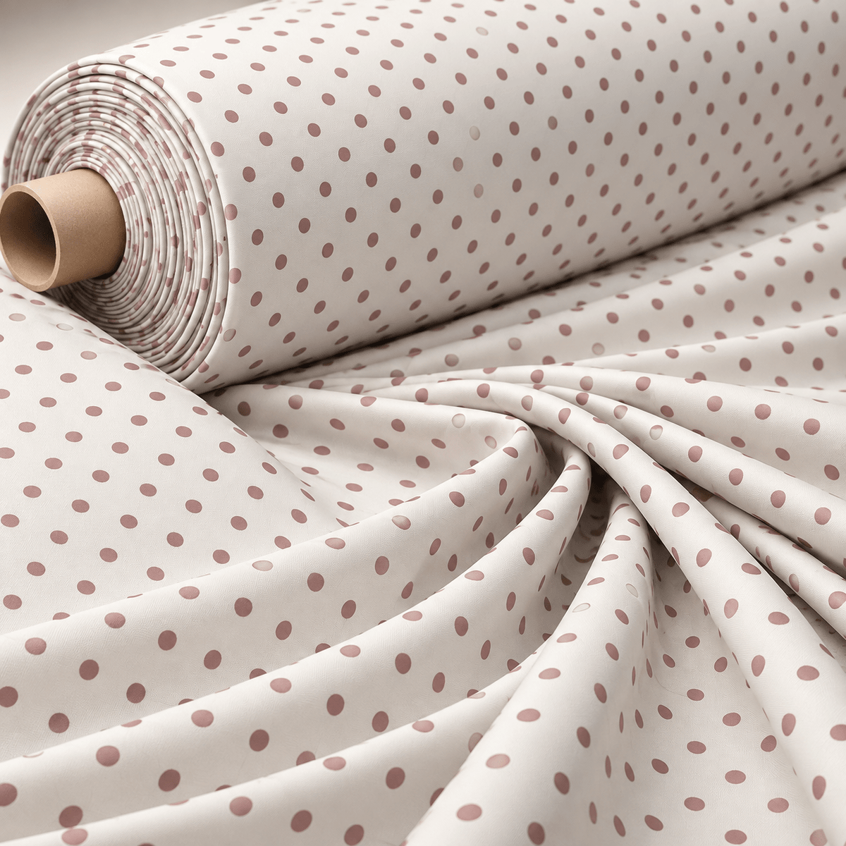 Polka Dot Lycra Stretch Fabric by the Metre - Whotex Fabrics London