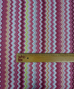 Zigzag Lurex Knit Fabric - Whotex Fabrics London